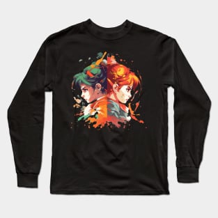 Cute Anime Girls Long Sleeve T-Shirt